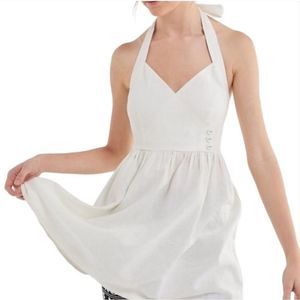 Urban Outfitters Marnie White Linen Dress